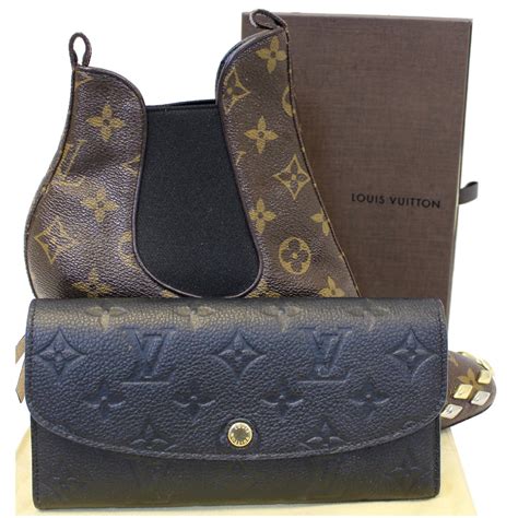 emilie louis vuitton wallet price|Louis Vuitton black empreinte wallet.